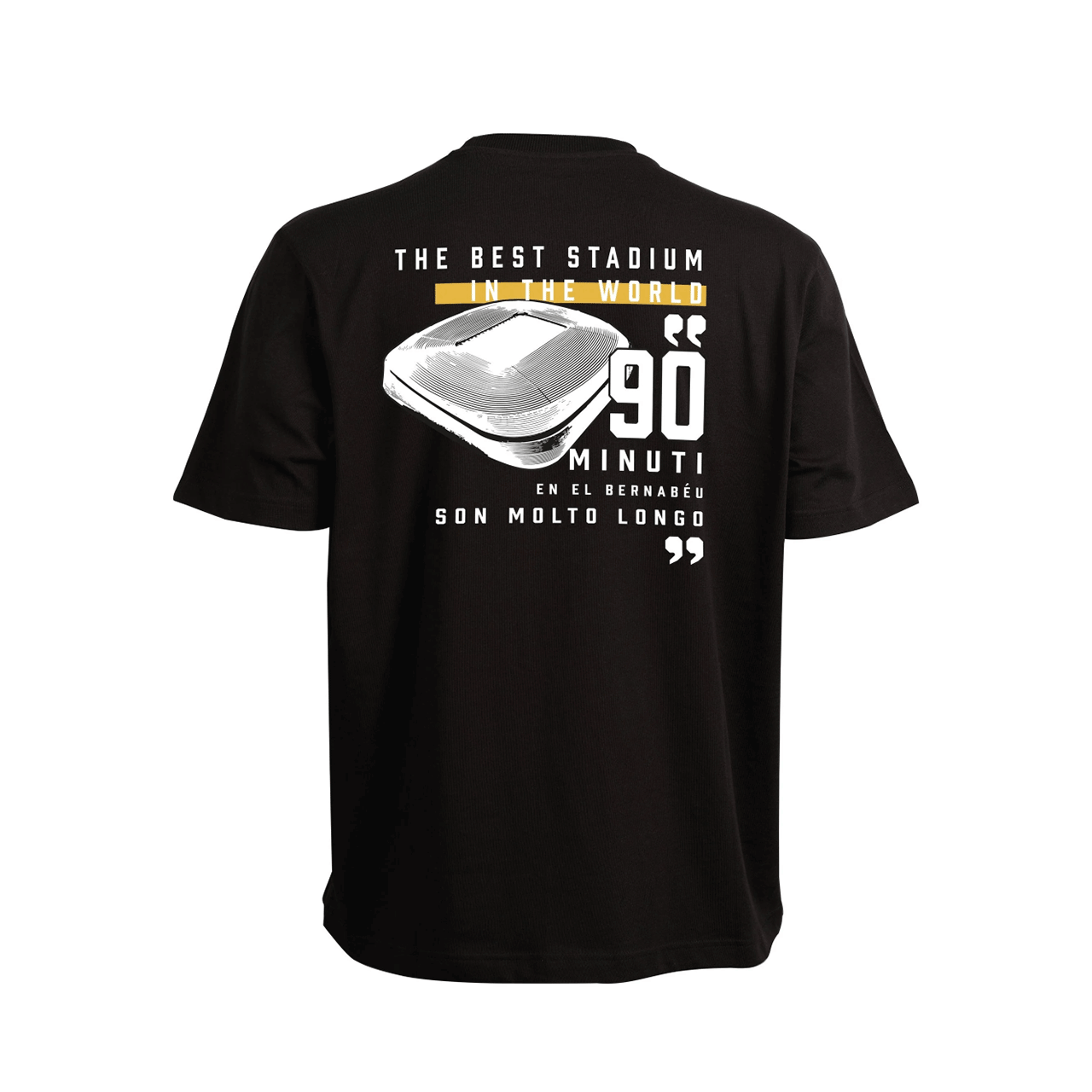 Mens adidas 90 Minuti Stadium T-Shirt Black