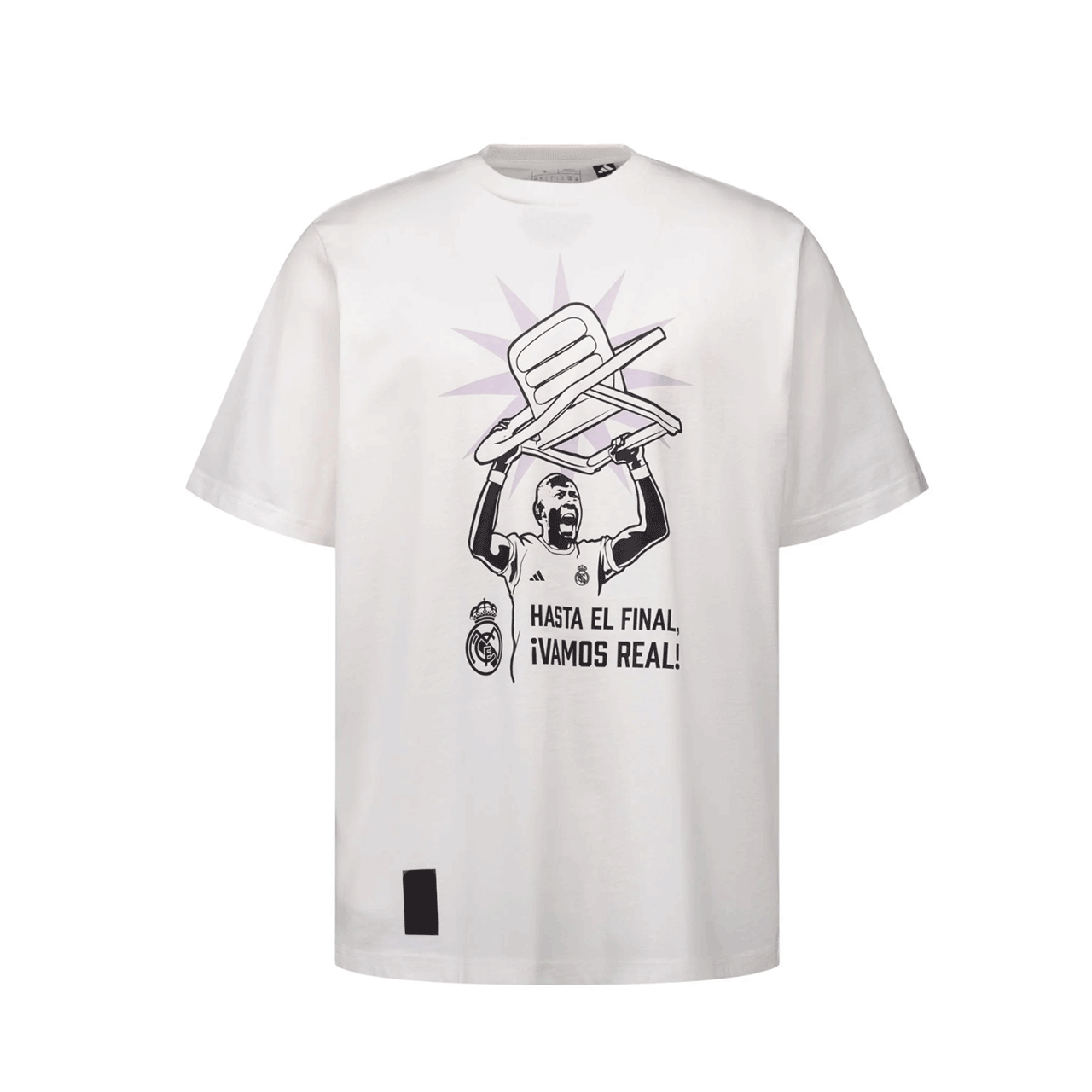 Mens T-Shirt Alaba adidas Magic Moments White