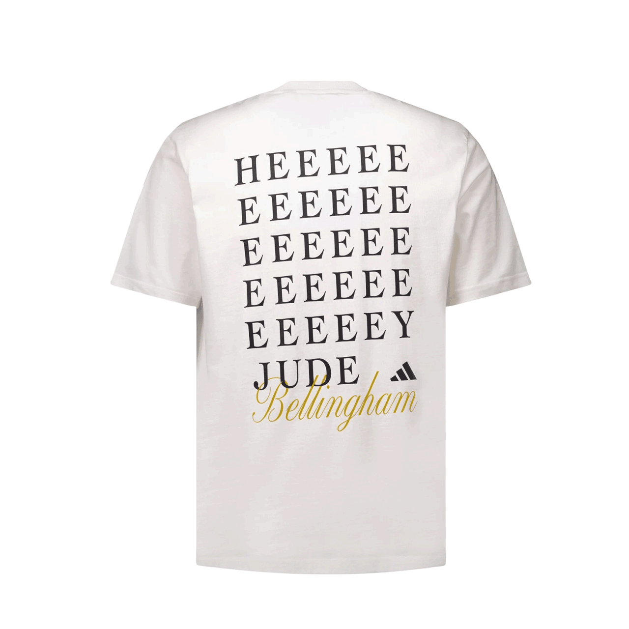 Mens T-Shirt Bellingham adidas Magic Moments White