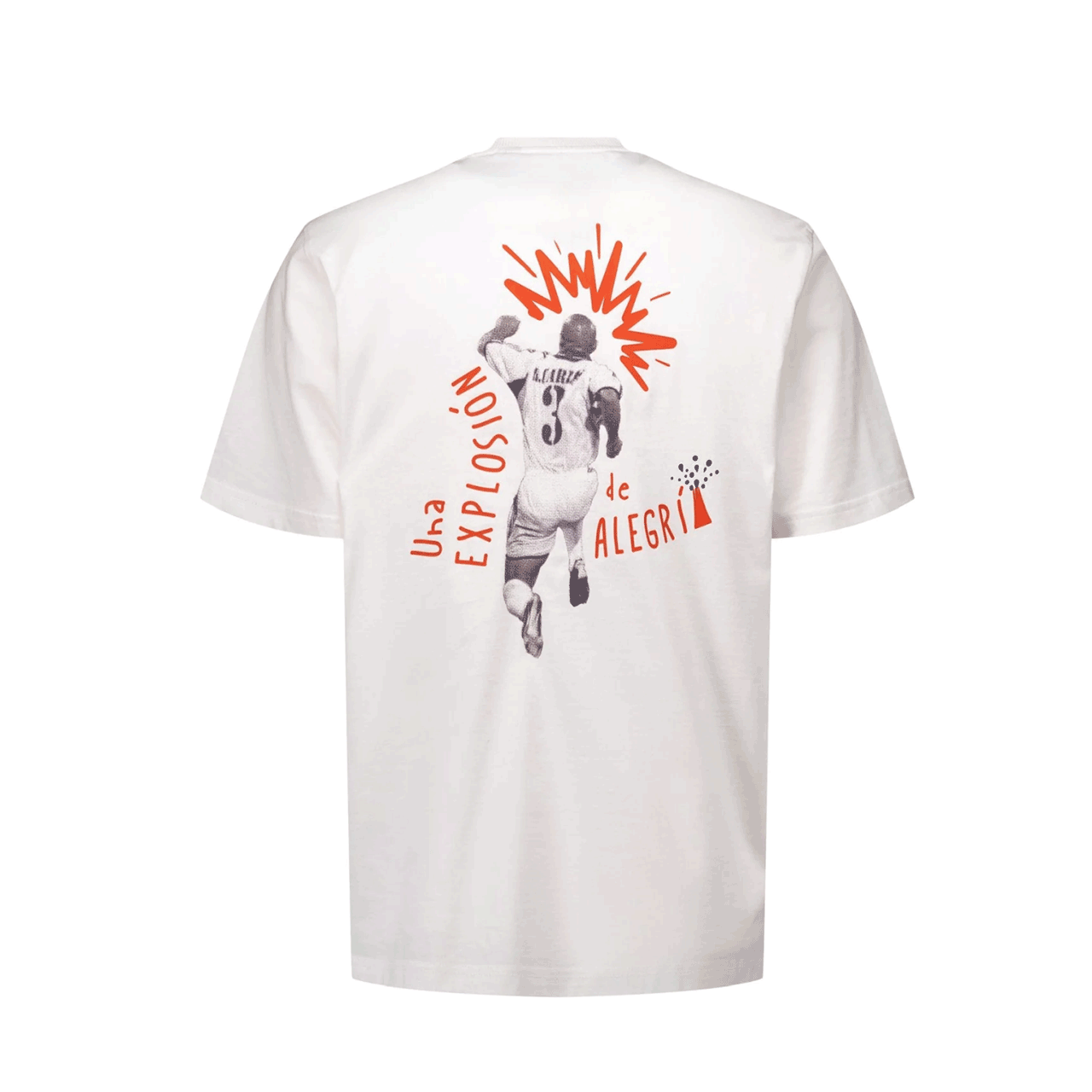 Mens T-Shirt Roberto Carlos adidas Magic Moments White